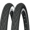 Michelin Fahrradreifen City´J Schwarz/weiß