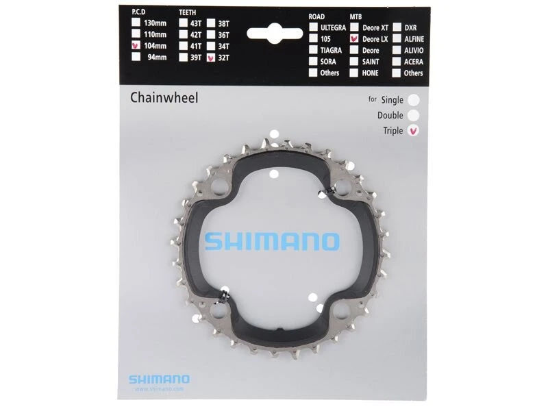 Shimano FC-M660 Kettenblatt, 3x9-fach 1 Shimano FC-M660 Kettenblatt, 3x9-fach